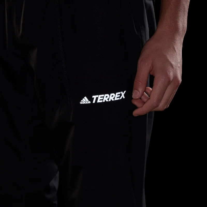 adidas TERREX Multi Rain.Rdy Primegreen Two-Layer Rain Pants / Black