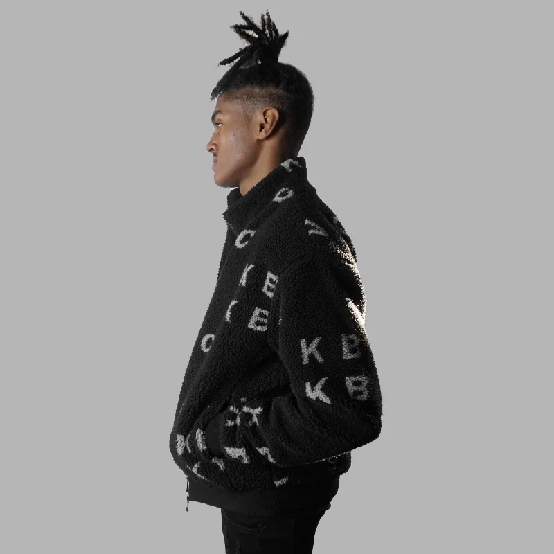 Blvck 'Monogram' Fleece Jacket