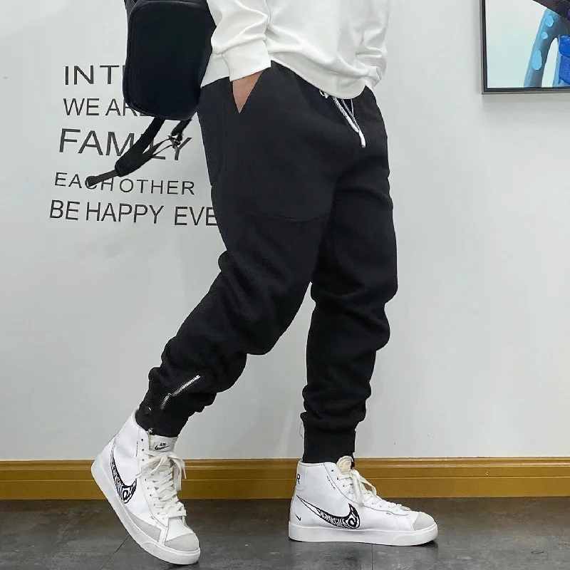 Casual Harem Sweatpants Loose Oversized Jogging Pants - Men's Streetwear Trousers