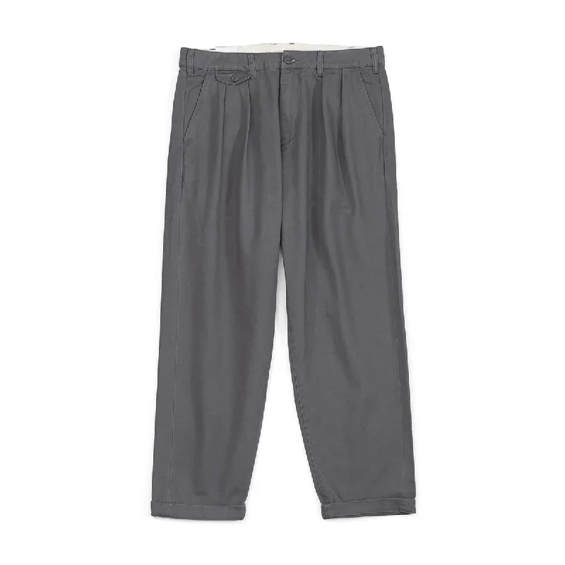 Oversize Chinos Pants Men Heavyweight 100% Cotton Loose Trousers