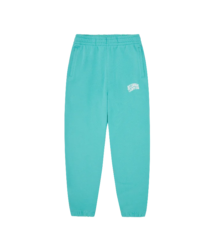 SMALL ARCH LOGO SWEATPANTS - TEAL