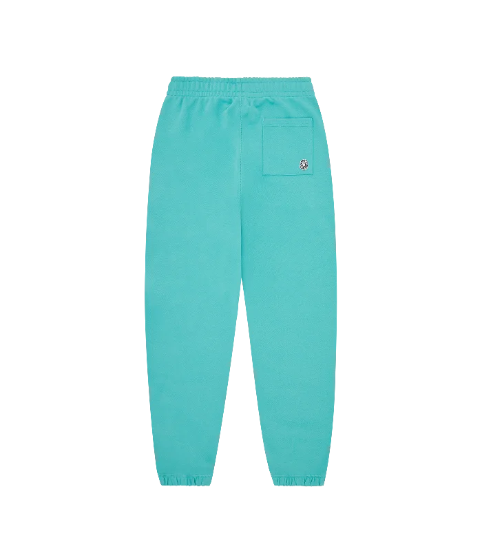 SMALL ARCH LOGO SWEATPANTS - TEAL