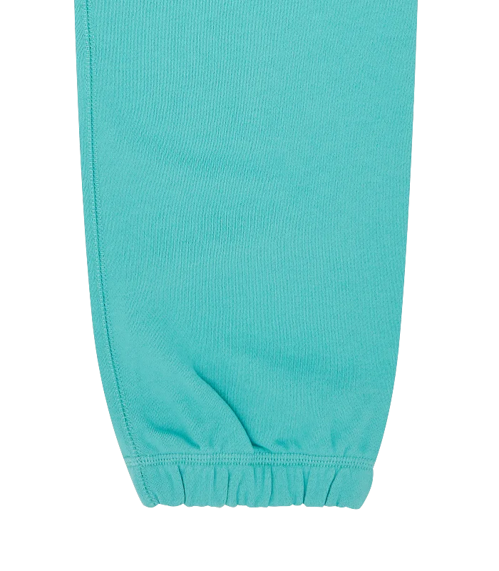 SMALL ARCH LOGO SWEATPANTS - TEAL