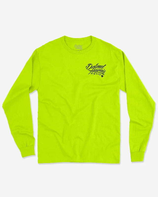 WILDSTYLE 'ELUA Safety Green Longsleeve