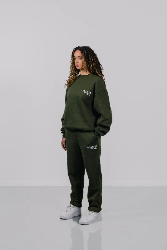 COSY SWEATPANTS | OLIVE