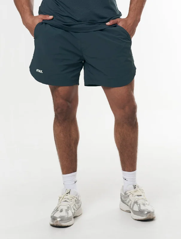 Mens Sport Nylon Shorts - Navy