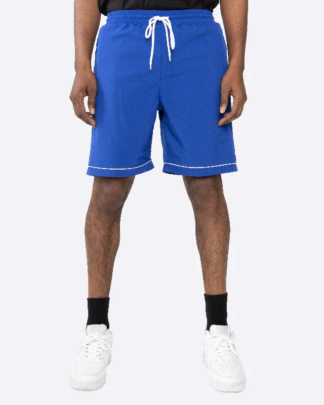 EPTM PIPING SHORTS-BLUE