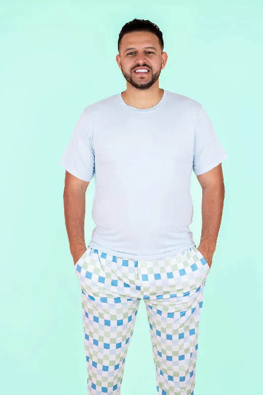 HIGH TIDE CHECKERS MEN'S DREAM JOGGER SET