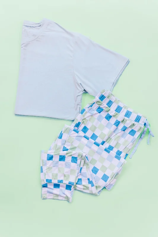 HIGH TIDE CHECKERS MEN'S DREAM JOGGER SET