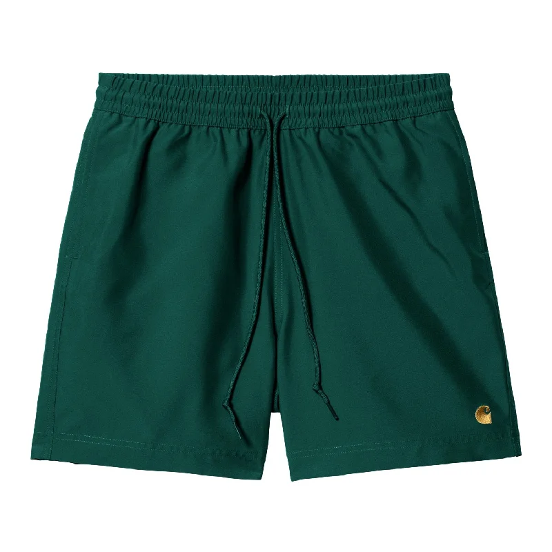 CHASE SWIM TRUNKS - Chervil / Gold