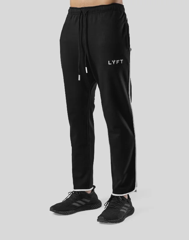 Piping Sweat Pants - Black