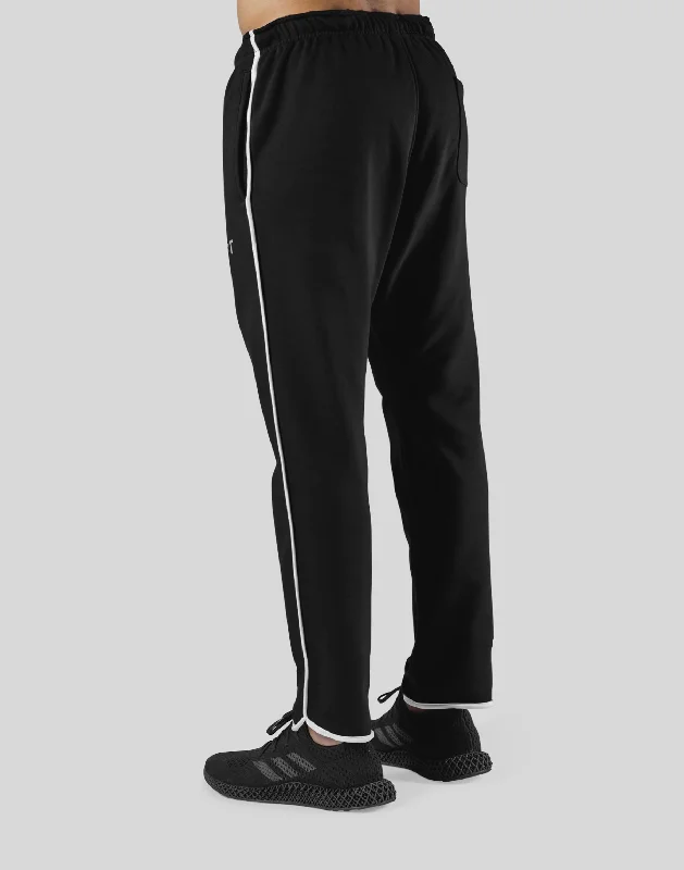 Piping Sweat Pants - Black