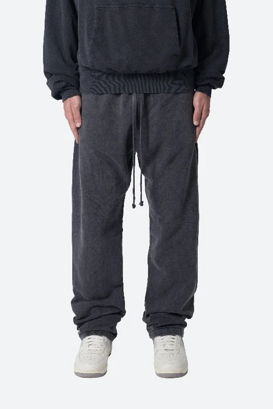 Relaxed Every Day Sweatpants - Washed Black