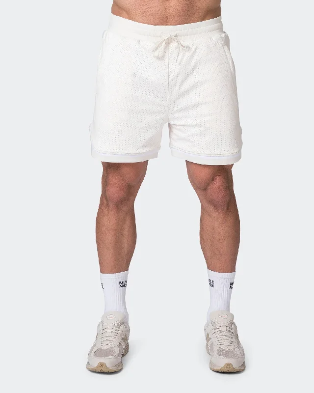 Muscle Nation | Mens 5"" Basketball Shorts - Tavertine