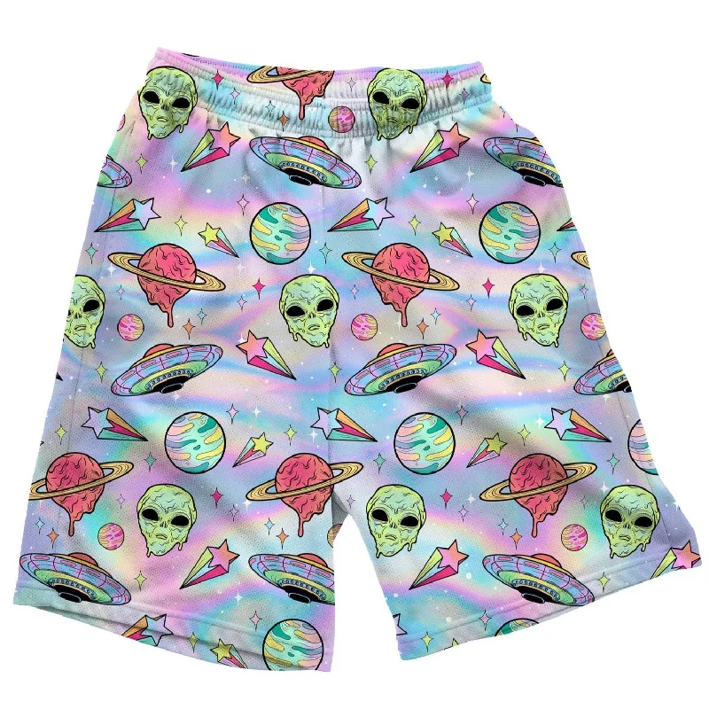 Neon Space Trip Shorts