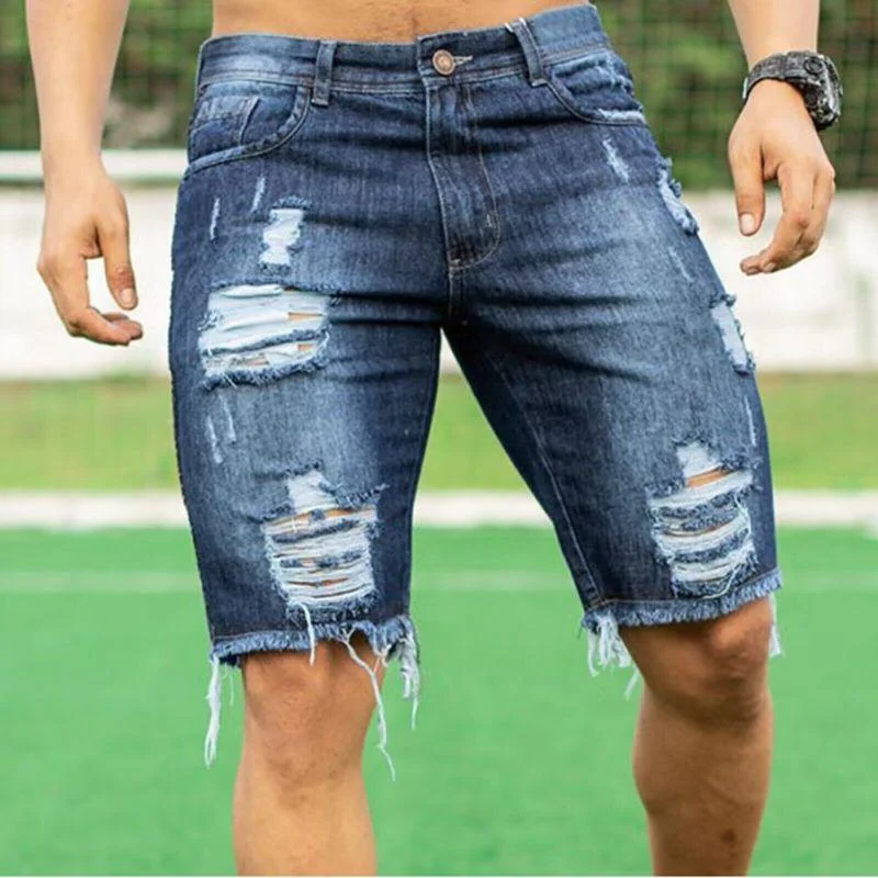 Slim Fit Men's Jeans Shorts