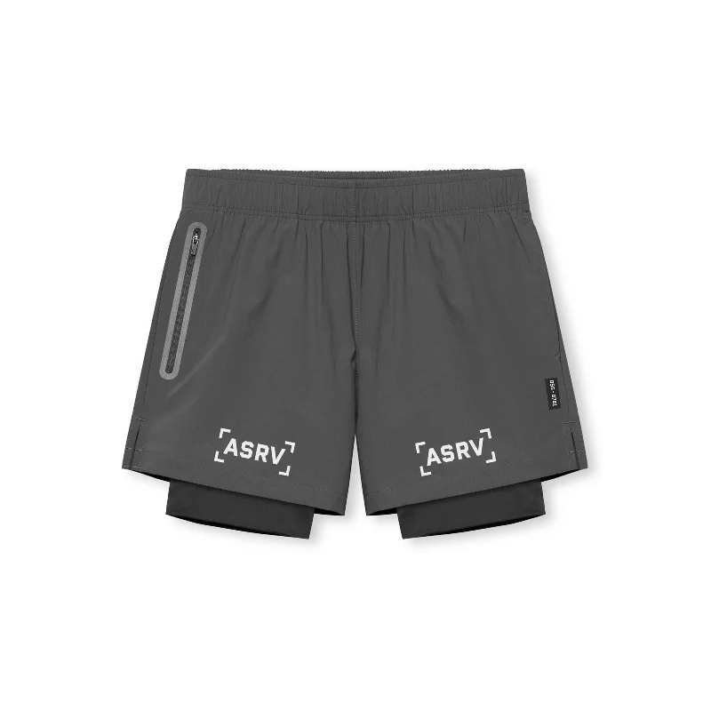 0761. Ripstop 5"" Liner Short - Space Grey