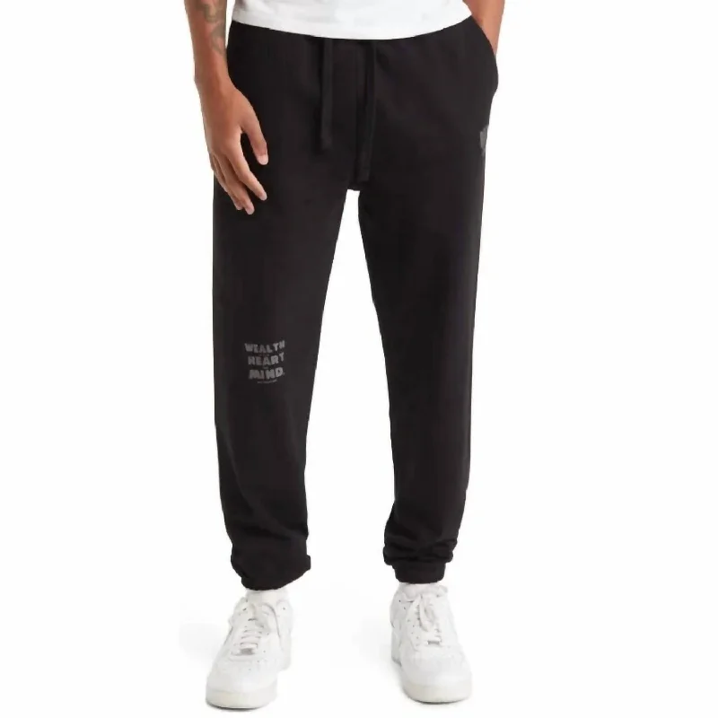 Affirmative Sweatpants In Black