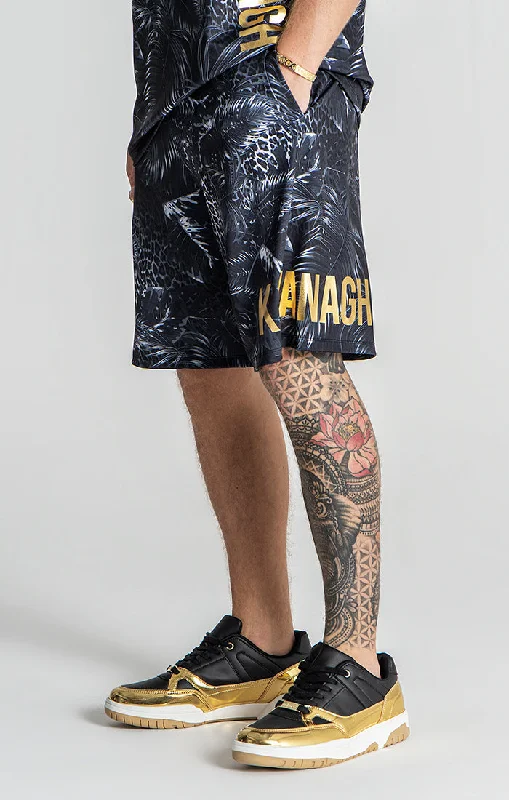 Black Resort Shorts