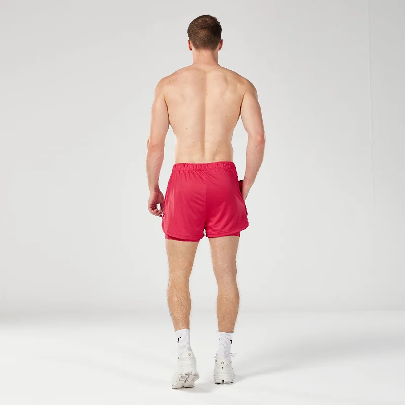 Core Mesh 2-in-1 5"" Shorts 2.0 - Teaberry