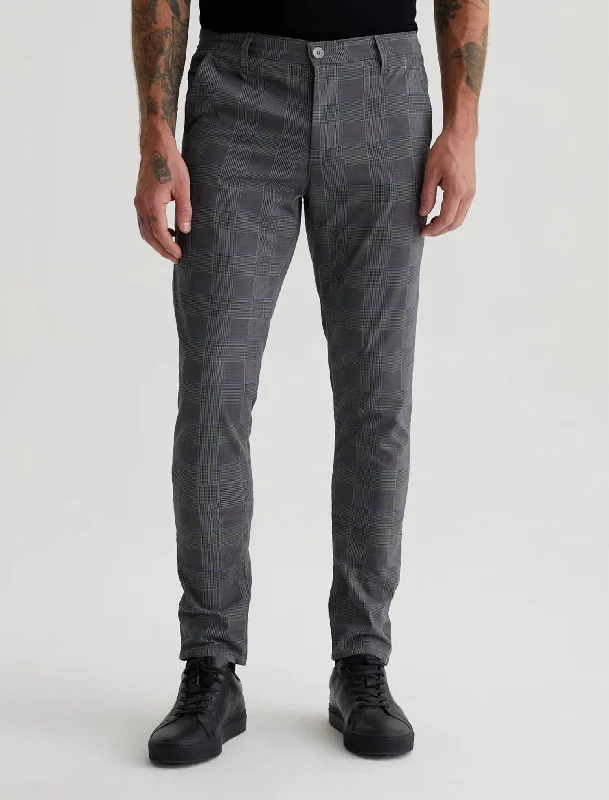 Jamison Skinny Chino In Stride Grey Multi