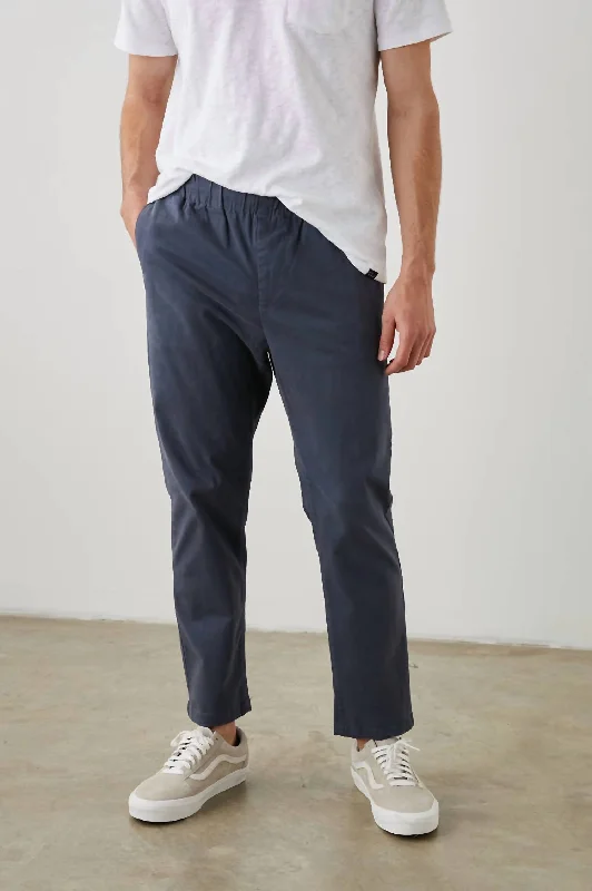 Julian Pant In Faded Blue