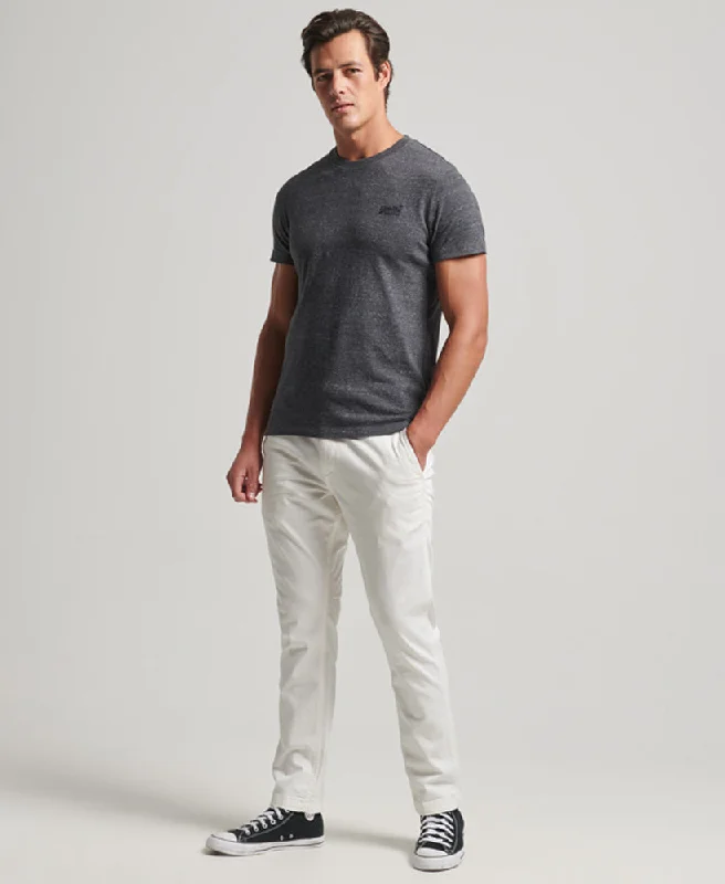 Officers Slim Chino Pants | Ecru