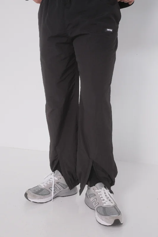 Parachute Nylon Pants - Black