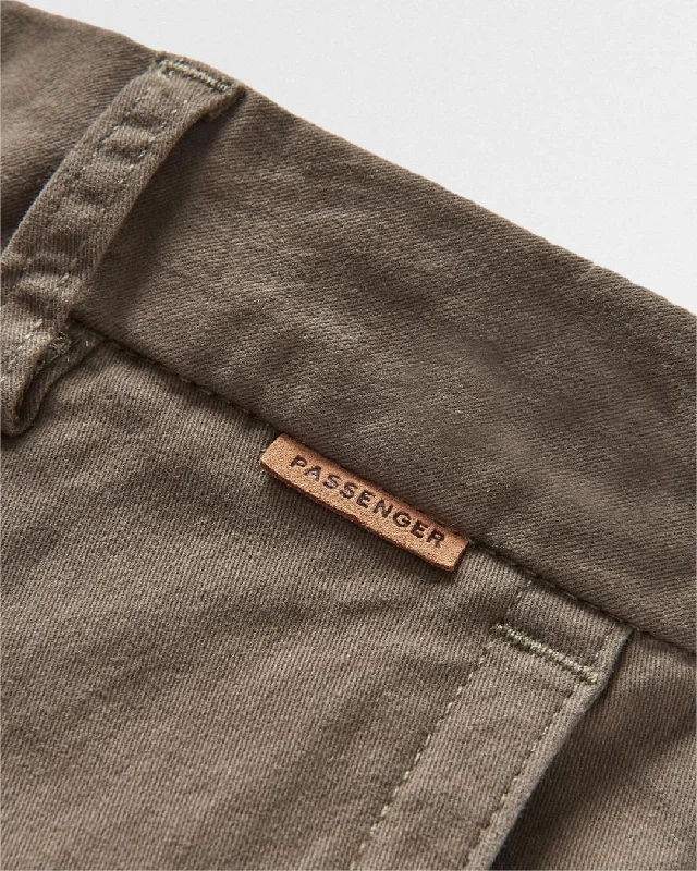 365 Organic Cotton Trouser - Dusty Olive