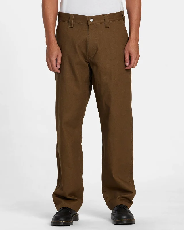 Americana Chinos - Bombay Brown