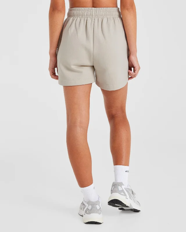 AYBL Club Shorts - Sand/Green