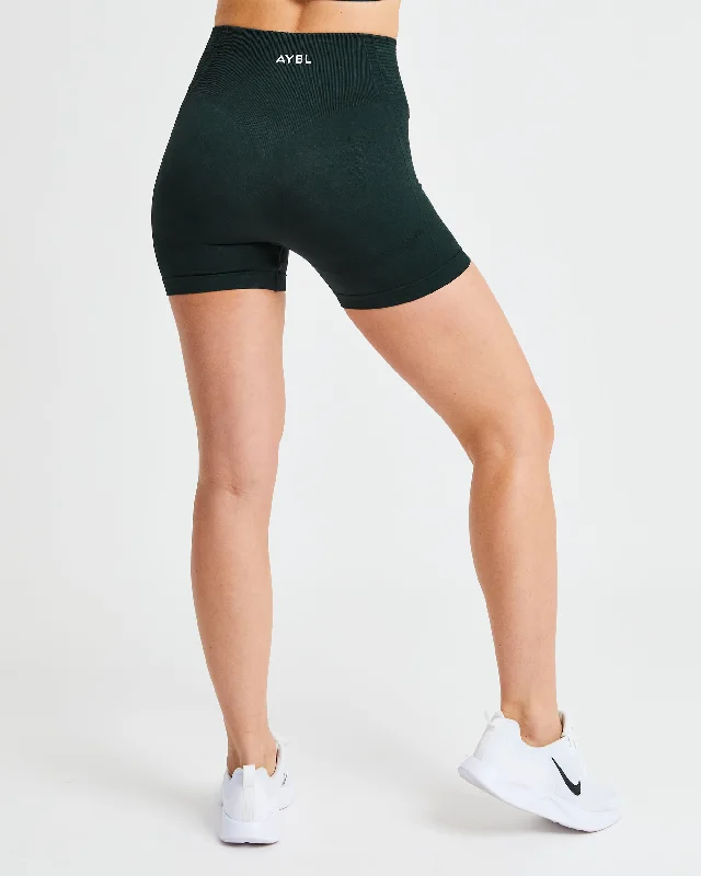 Balance V2 Seamless Shorts - Forest Green