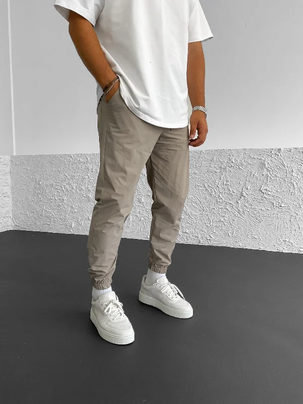 Beige Jogger Pant BB6818