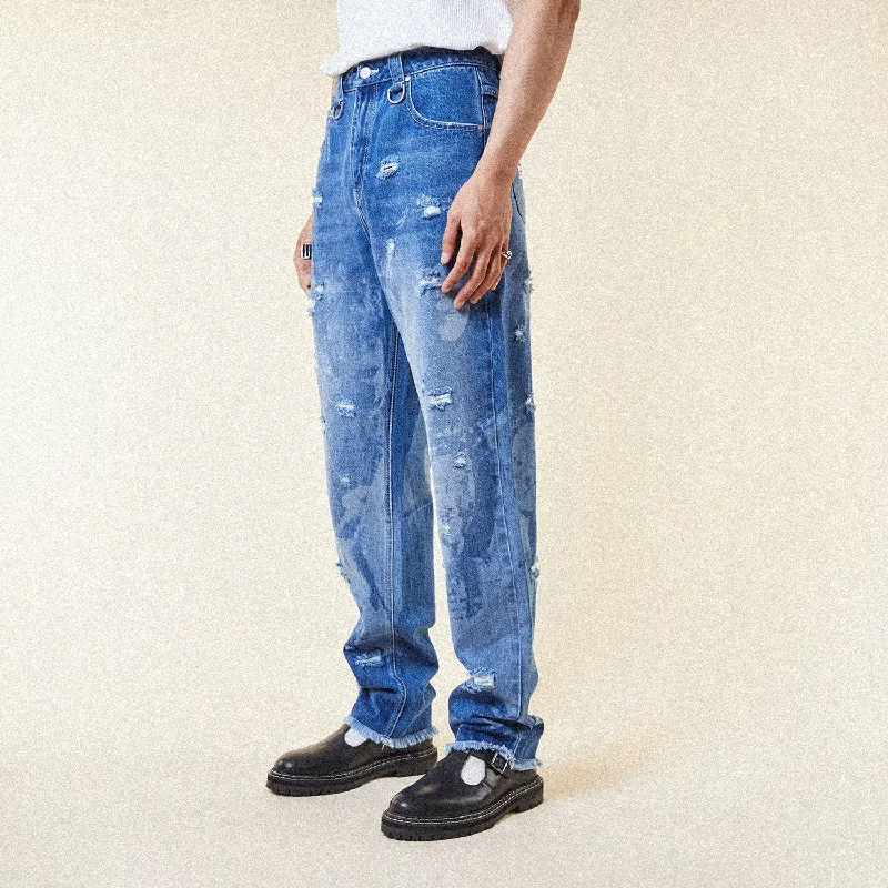 BOY ARCHIVE DENIM JEANS - MID BLUE