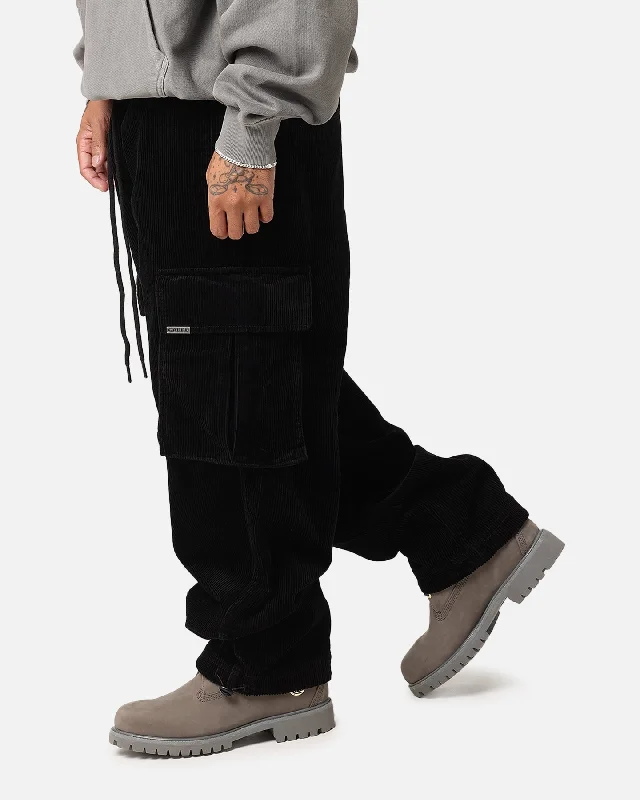 Carre Cord Superior Corduory Jogger Pants Black