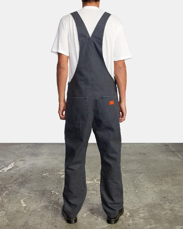 Chainmail Relaxed Fit Overalls - Garage Blue