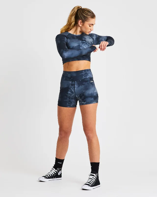 Core Shorts - Black Tie Dye