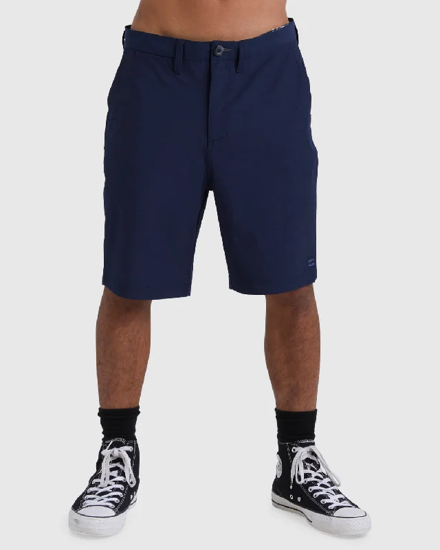 Crossfire Solid Submersible Shorts 20"" - Navy