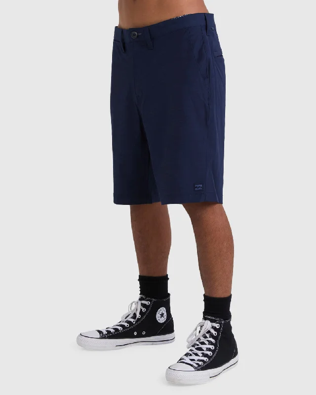 Crossfire Solid Submersible Shorts 20"" - Navy