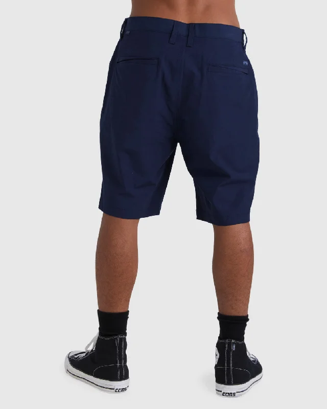 Crossfire Solid Submersible Shorts 20"" - Navy