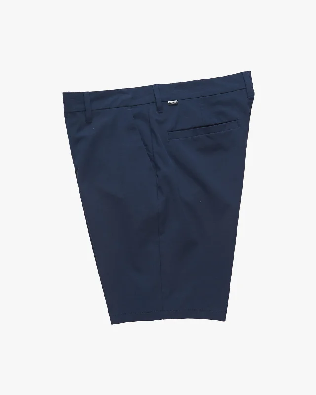 Crossfire Solid Submersible Shorts 20"" - Navy