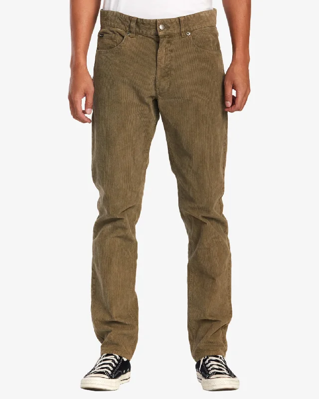 Daggers Pigment Corduroy Pants - Olive