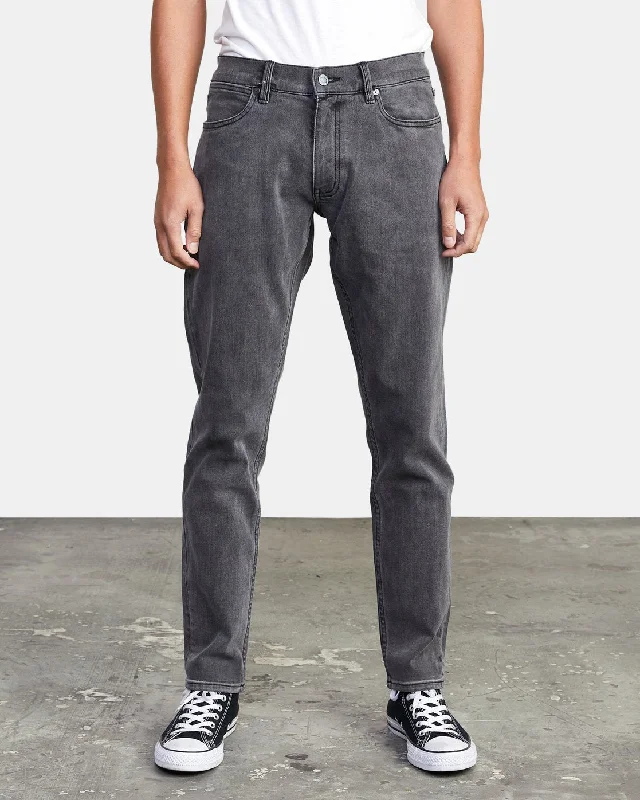 Daggers Slim Fit Denim Jeans - Vintage Charcoal