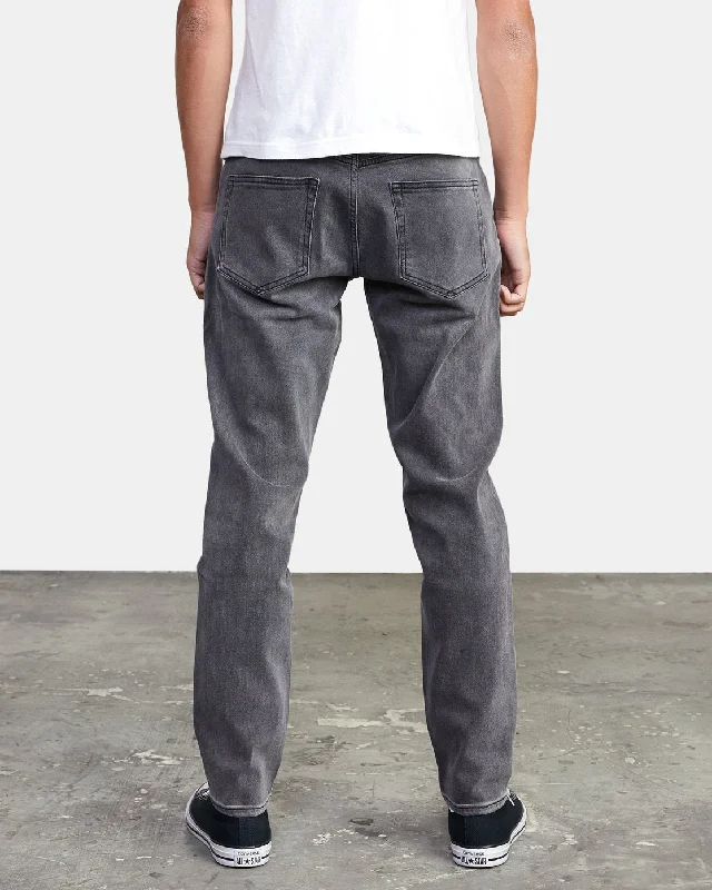 Daggers Slim Fit Denim Jeans - Vintage Charcoal