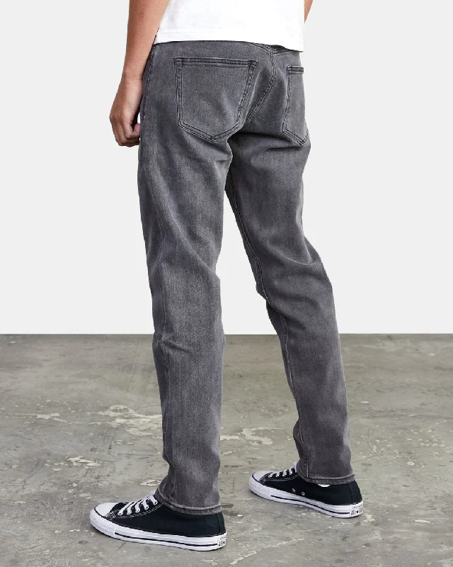 Daggers Slim Fit Denim Jeans - Vintage Charcoal