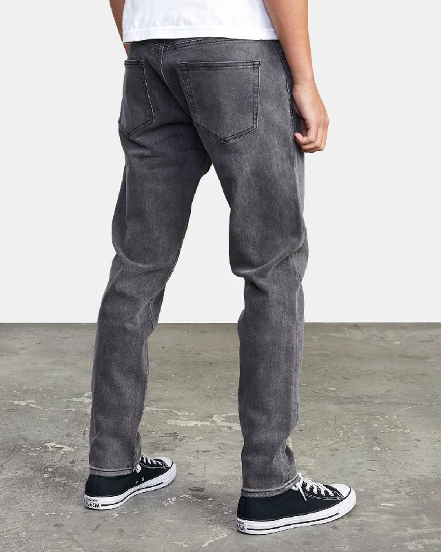 Daggers Slim Fit Denim Jeans - Vintage Charcoal