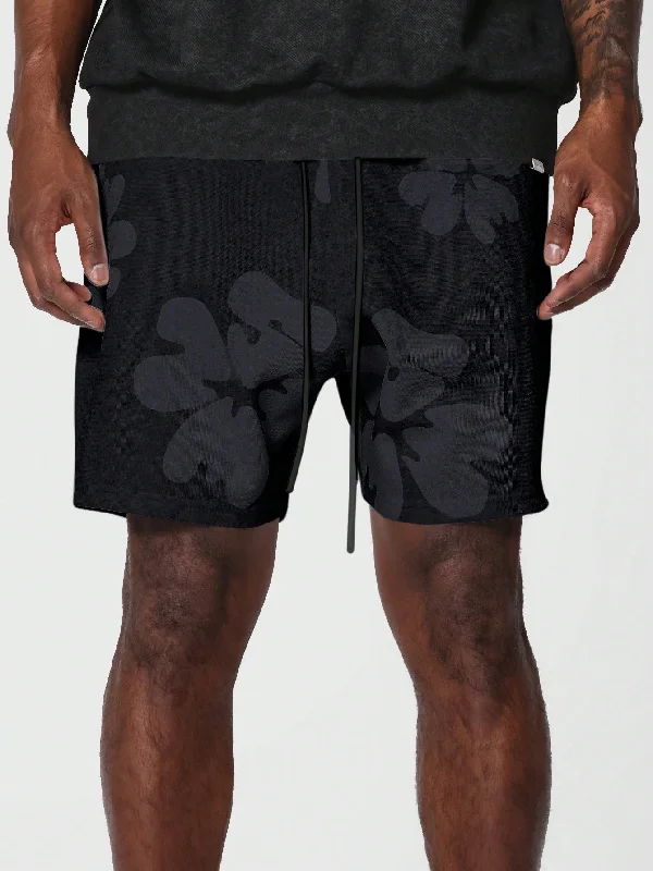 Drop Crotch Short With All Over Print