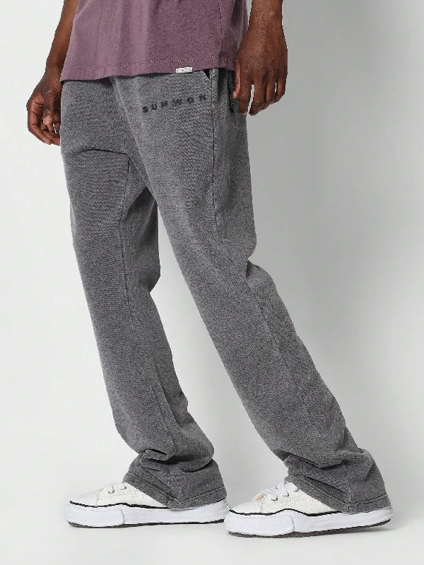 Flare Fit Jogger With Back Pocket Detail College Ready