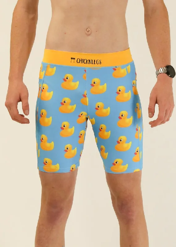 Men's Rubber Ducky 8"" Half Tights