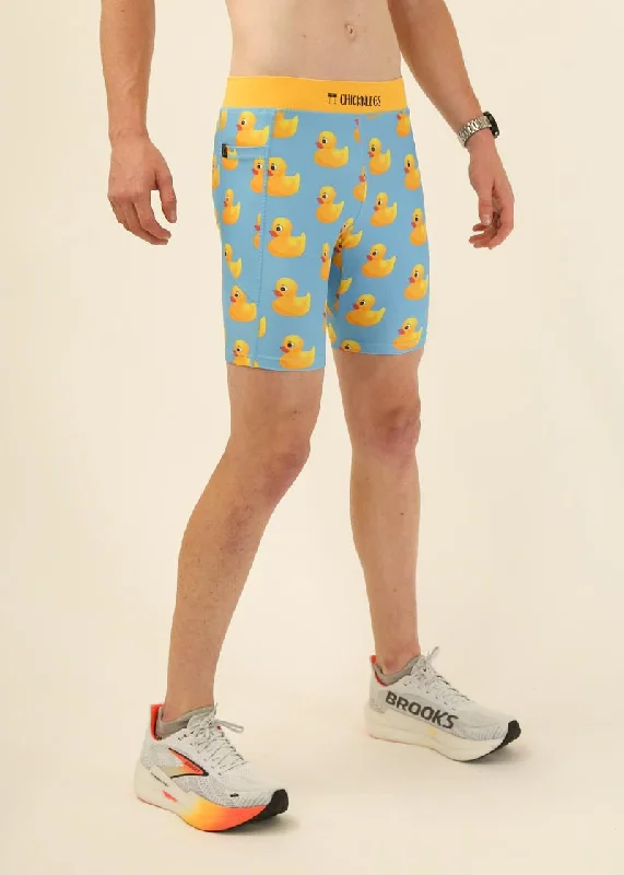 Men's Rubber Ducky 8"" Half Tights